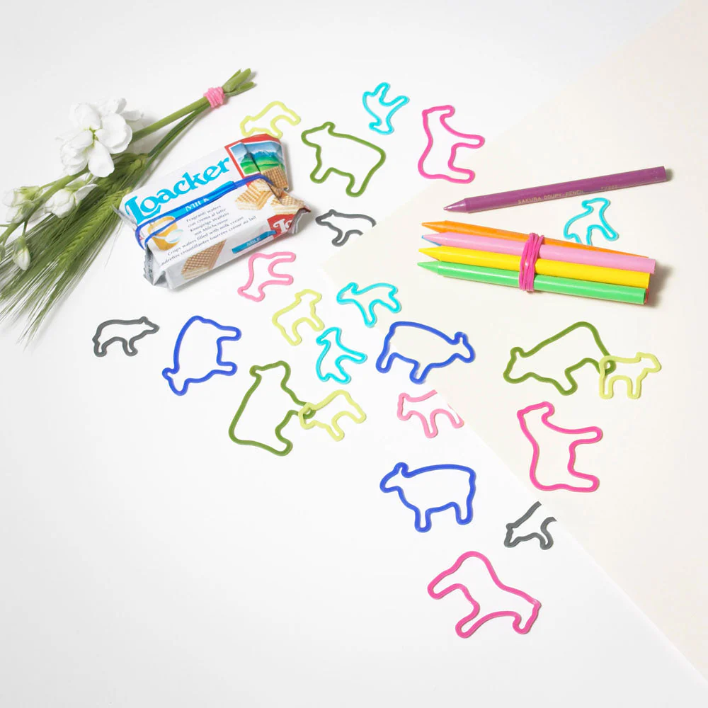 H Concept Koncent +d Rubber Band Animal Rubber Band 28 Piece FARM - Image 5
